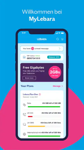 MyLebara App screenshot