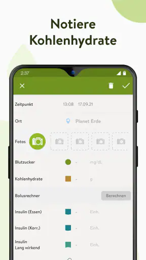 mySugr - Diabetes-Tagebuch screenshot