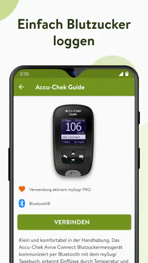 mySugr - Diabetes-Tagebuch screenshot