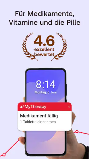MyTherapy Tabletten Erinnerung screenshot
