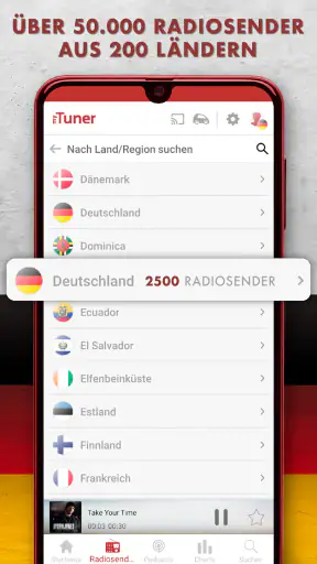 myTuner Online Radio DE screenshot