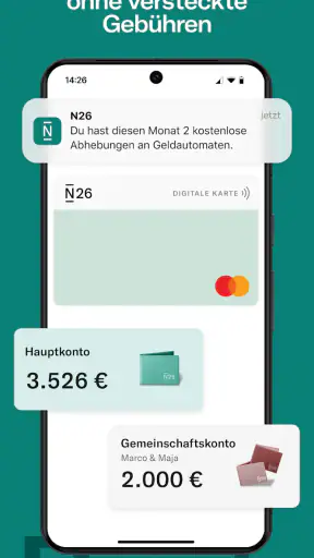 N26 — Love your bank screenshot