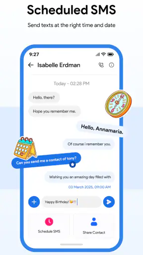 Nachrichten: SMS screenshot
