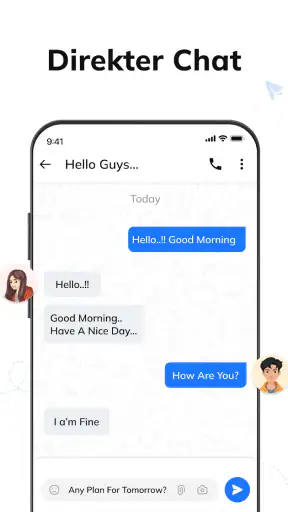 Nachrichten: Text SMS Home App screenshot