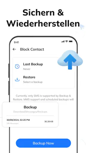 Nachrichten: Text SMS Home App screenshot