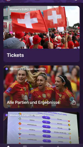 Nations League & Women's EURO screenshot