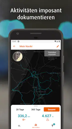 Naviki – das Fahrrad-Navi screenshot