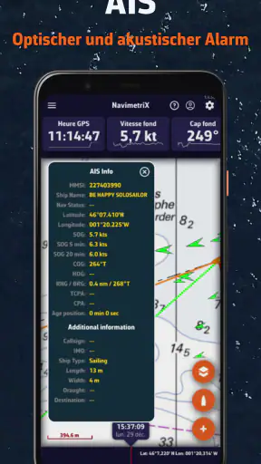 NavimetriX – Wetterrouting screenshot