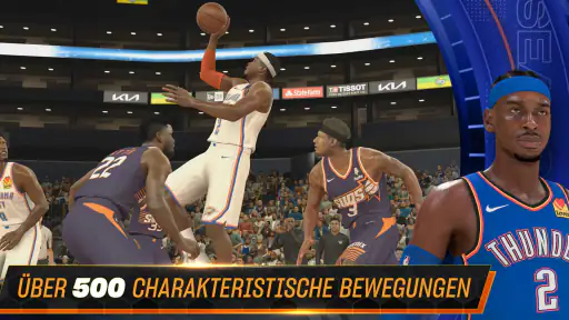 NBA 2K Mobile Basketball Spiel screenshot