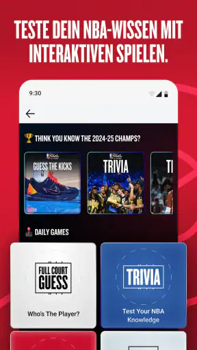 NBA: Live-Spiele & Spielstände screenshot
