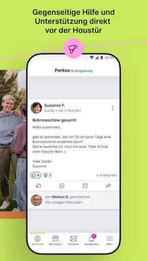 nebenan.de - Lokales Netzwerk screenshot