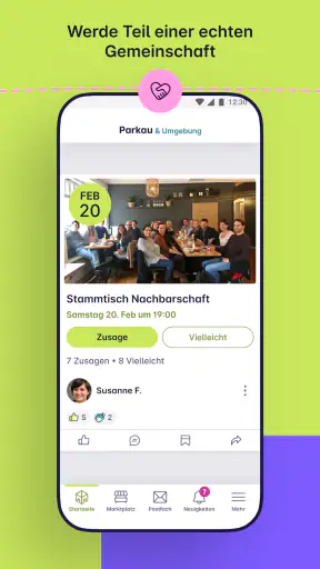 nebenan.de - Lokales Netzwerk screenshot