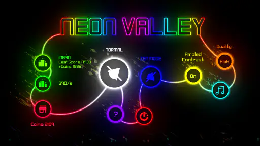 Neon Valley [AMOLED] screenshot
