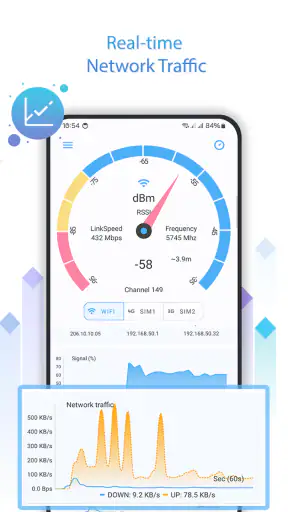 Netzsignal: WiFi & 5G screenshot