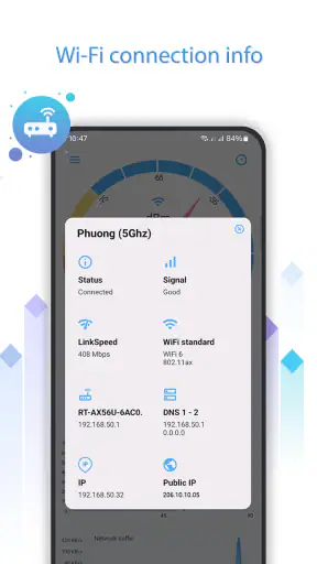 Netzsignal: WiFi & 5G screenshot