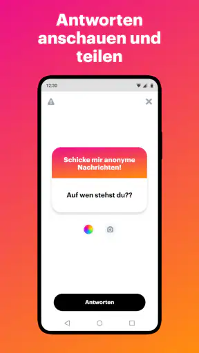 NGL - anonyme q&a screenshot
