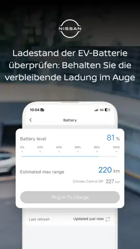 NissanConnect Services screenshot