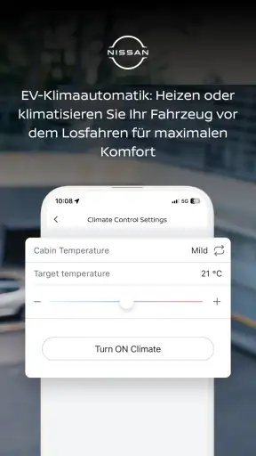 NissanConnect Services screenshot