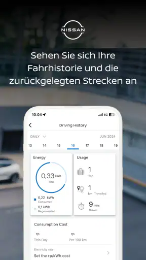 NissanConnect Services screenshot