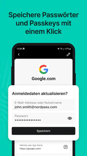 NordPass: Passwort Manager App screenshot