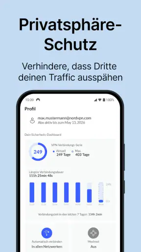NordVPN – VPN für Privatsphäre screenshot