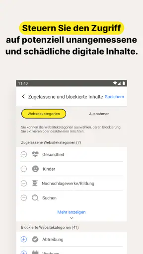 Norton Family Parental Control screenshot