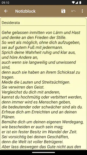 Notepad - einfache Notizen screenshot