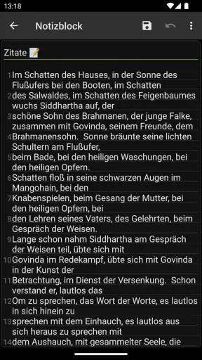 Notepad - einfache Notizen screenshot