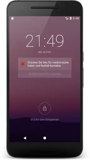 Notfall ID (premium) screenshot