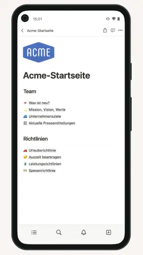 Notion: Notizen, Aufgaben, KI screenshot