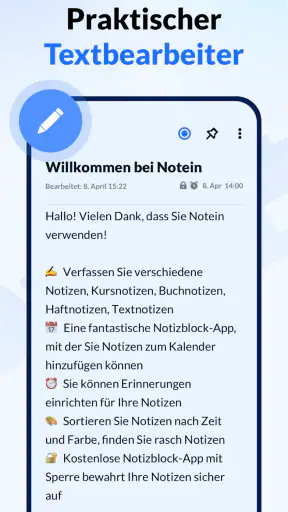 Notizen, Notizblock - Notein screenshot