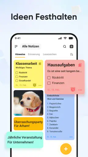 Notizen: Notizblock, Notizbuch screenshot
