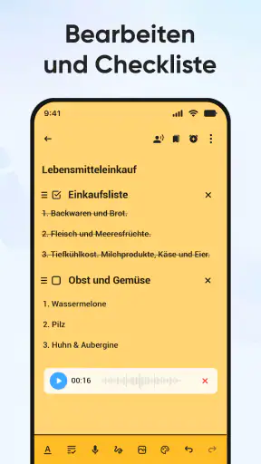 Notizen: Notizblock, Notizbuch screenshot