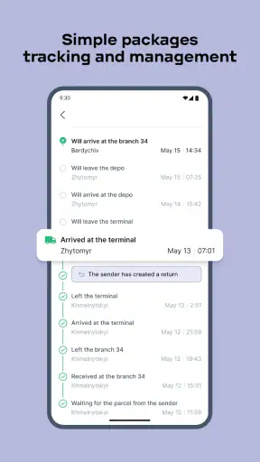 Nova Post screenshot