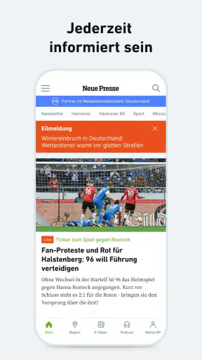 NP - Nachrichten und Podcast screenshot