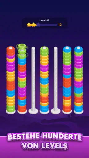 Nut Sort: Color Sorting Game screenshot