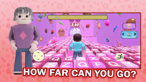 Obby Tastatur ASMR Runner screenshot