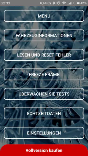 Obd Arny - ELM327 car scanner screenshot