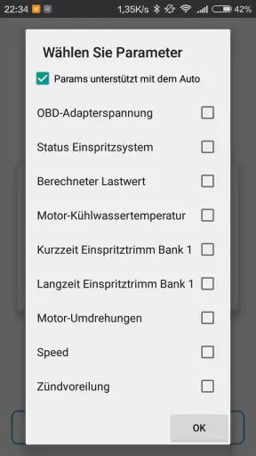 Obd Arny - ELM327 car scanner screenshot