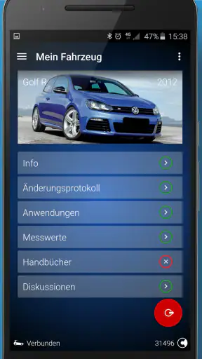OBDeleven VAG Autodiagnose screenshot