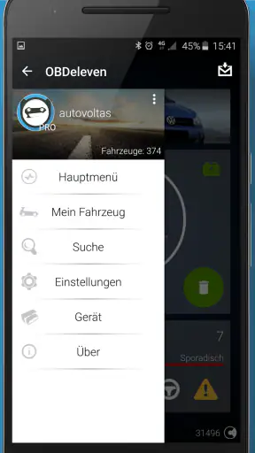 OBDeleven VAG Autodiagnose screenshot