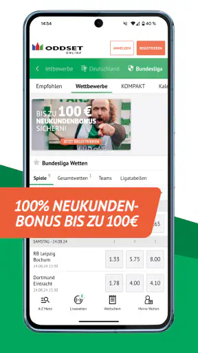 ODDSET – Online Sportwetten screenshot