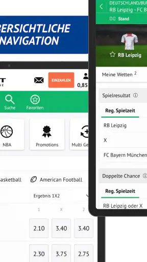 ODDSET – Online Sportwetten screenshot