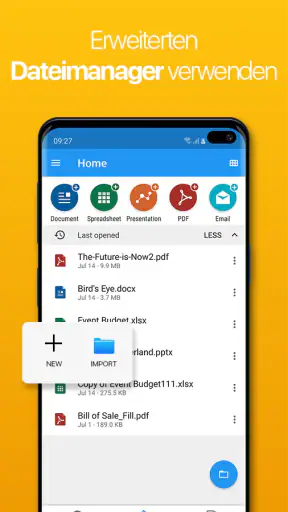 OfficeSuite Pro + PDF screenshot