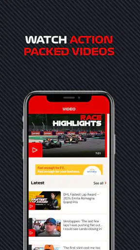 Official F1 ® App screenshot