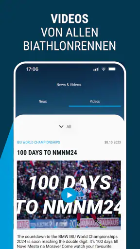 Official IBU App screenshot