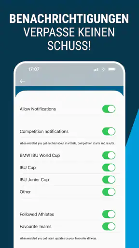 Official IBU App screenshot