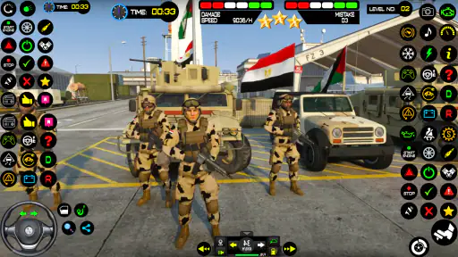 Offline-Armee-LKW-Spiele 3d screenshot