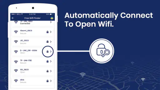 Öffnen Sie WLAN-Verbindung screenshot