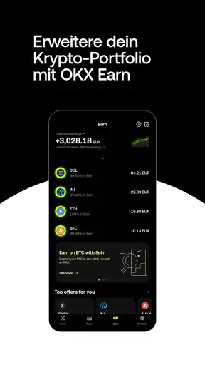 OKX: Bitcoin & Krypto kaufen screenshot